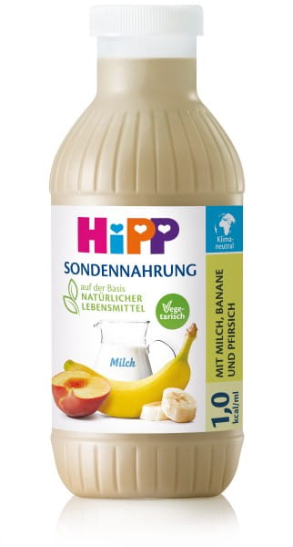 Sondennahrung Hipp Milch Banane Pfirsich 12 x 500 ml PZN